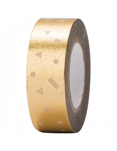 Washi tape CONFETTI OR Foil or