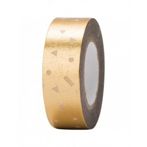 Washi tape CONFETTI OR Foil or