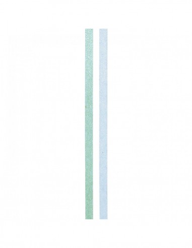 Washi tape fin 2 rouleaux - pailleté BLEU/VERT