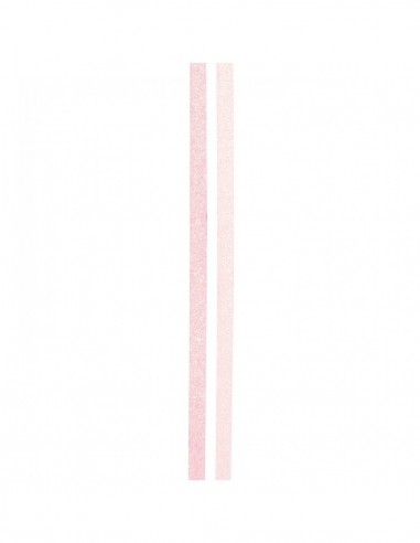 Washi tape fin 2 rouleaux - pailleté  ROSE/LILAS