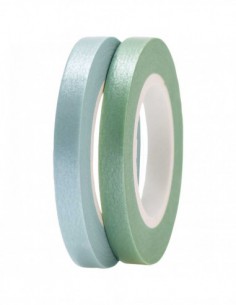Washi tape fin 2 rouleaux - irisé MENTHE/AQUA