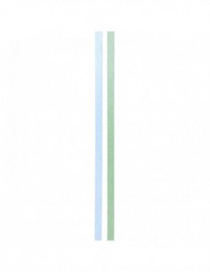 Washi tape fin 2 rouleaux - irisé MENTHE/AQUA 2