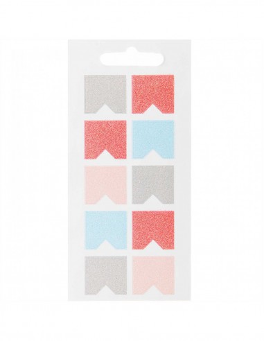 BLOC STICKERS arc en ciel , foil or, paillettes