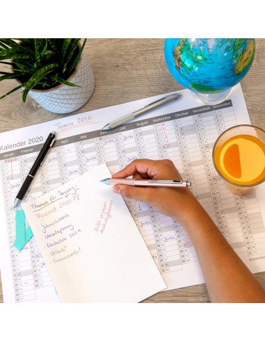 Stylo bille Multipen 4 en 1 - noir