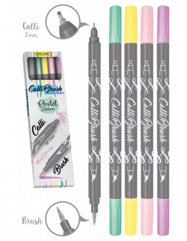 Set 5 callibrush pen - Pastel