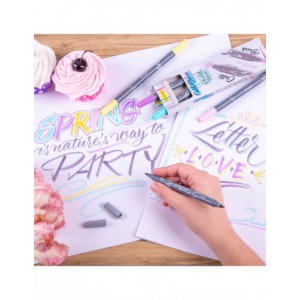 Set 5 callibrush pen - Pastel