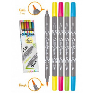 Set 5 callibrush pen - Néon