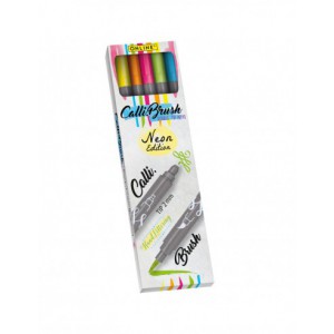 Set 5 callibrush pen - Néon