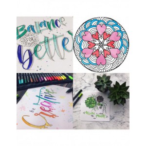 Set 5 callibrush pen - Néon