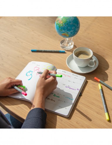 Set 5 callibrush pen - Néon - coloriage & calligraphie