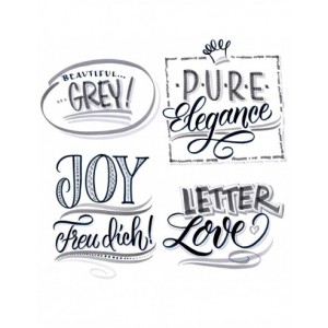 Set 5 callibrush pen - Nuances de gris