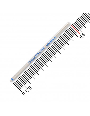 3 recharges bille pour stylo -  D1 bleu