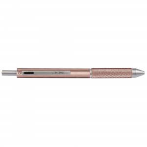 Stylo bille Multipen 4 en 1 - rose gold