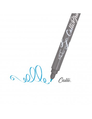 11 Callibrush pen + trousse  roll  - coloriage & calligraphie