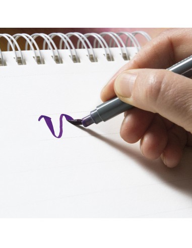 11 Callibrush pen + trousse  roll  - coloriage & calligraphie