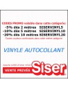 Vinyle Autocollant SISER - VENTE PRIVÉE